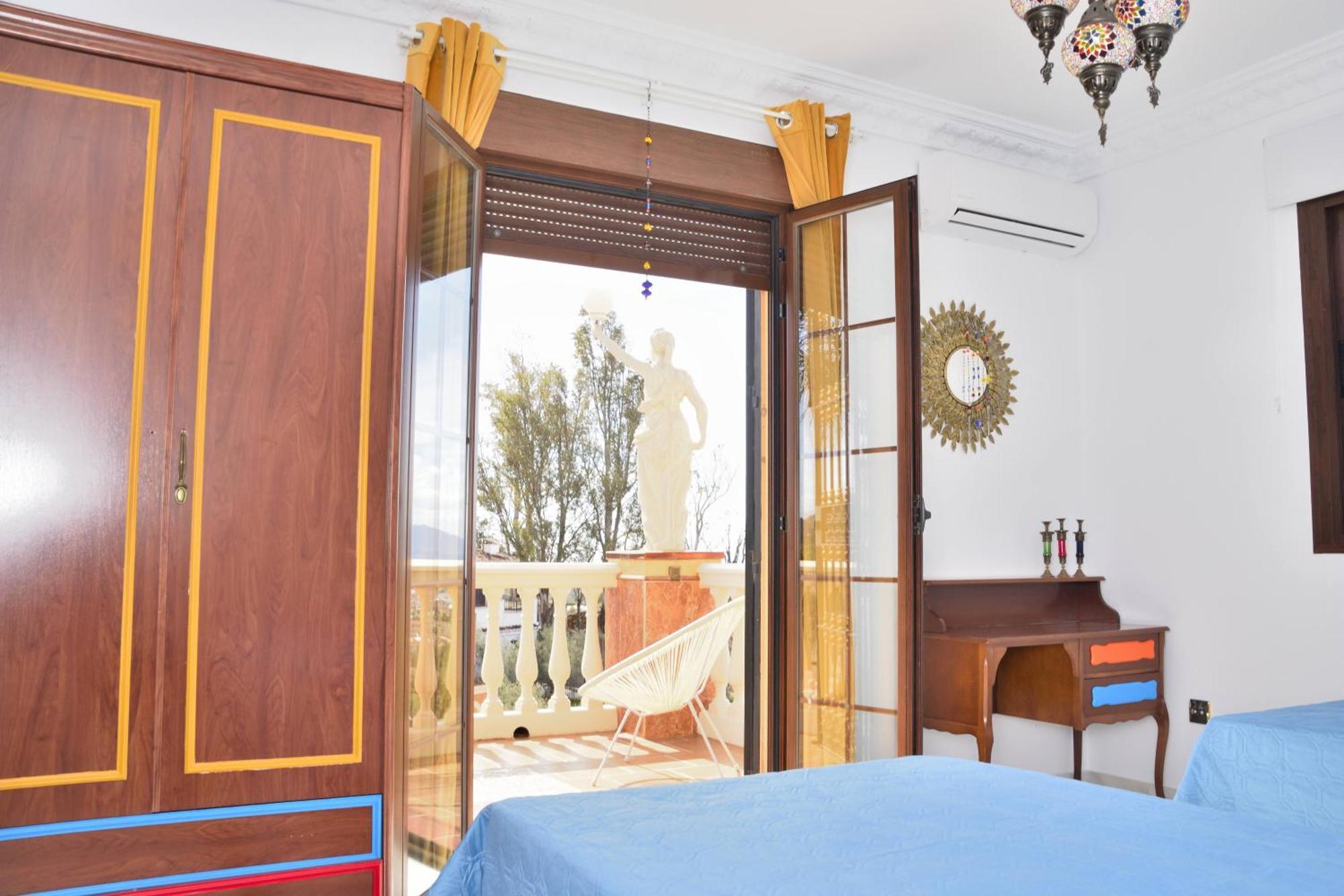 Villa Rural En Malaga Con Piscina Y Vistas Al Mar Exterior foto